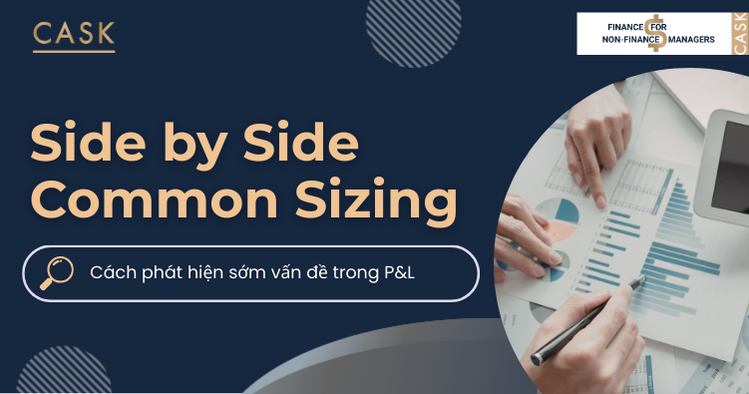 Side by Side Common Sizing: Cách phát hiện sớm vấn đề trong P&L