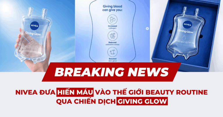 NIVEA đưa hiến máu vào thế giới beauty routine qua chiến dịch Giving Glow