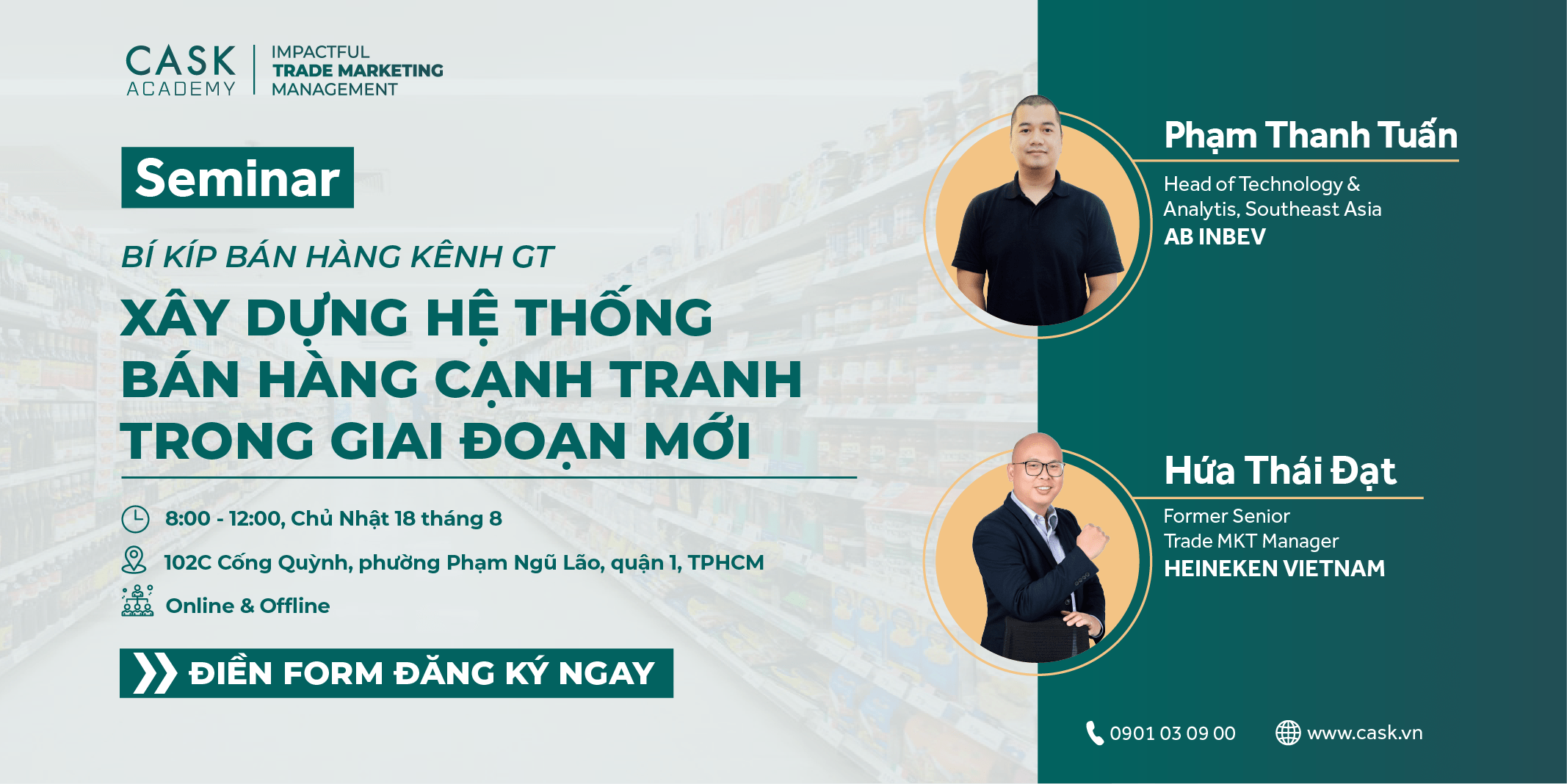 SEMINAR: XÂY DỰNG HỆ THỐNG BÁN HÀNG CẠNH TRANH TẠI KÊNH GT