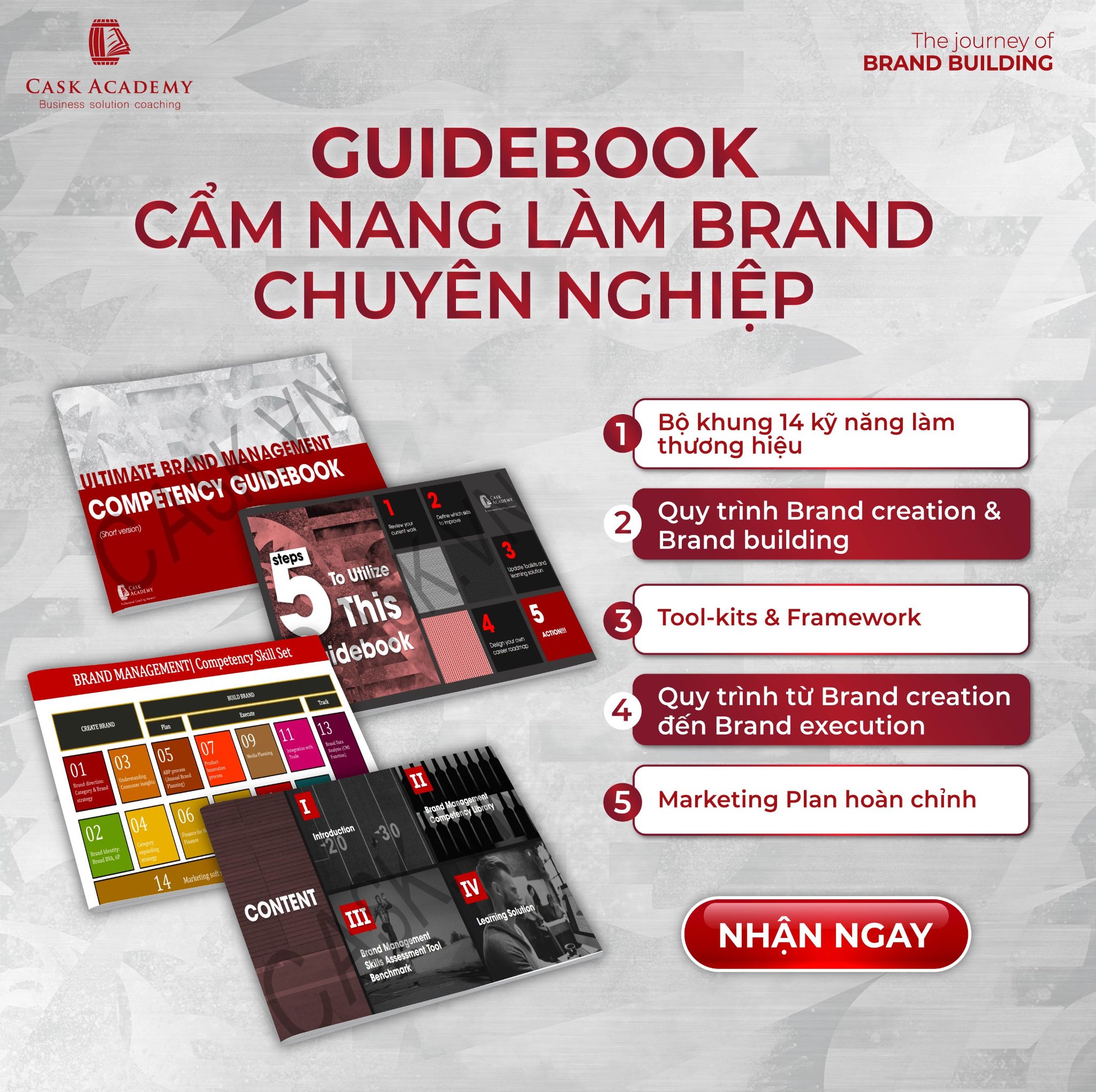 Đăng ký nhận Guidebook cho người làm Brand chuyên nghiệp