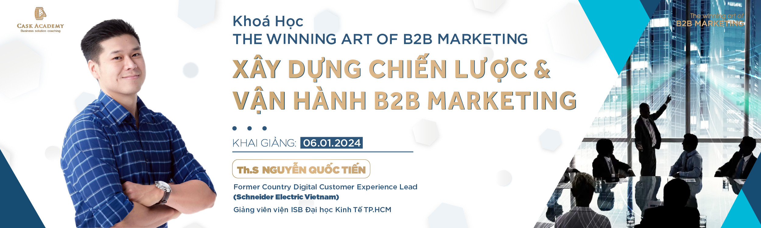 Khóa học B2B Marketing độc quyền CASK tại Hồ Chí Minh