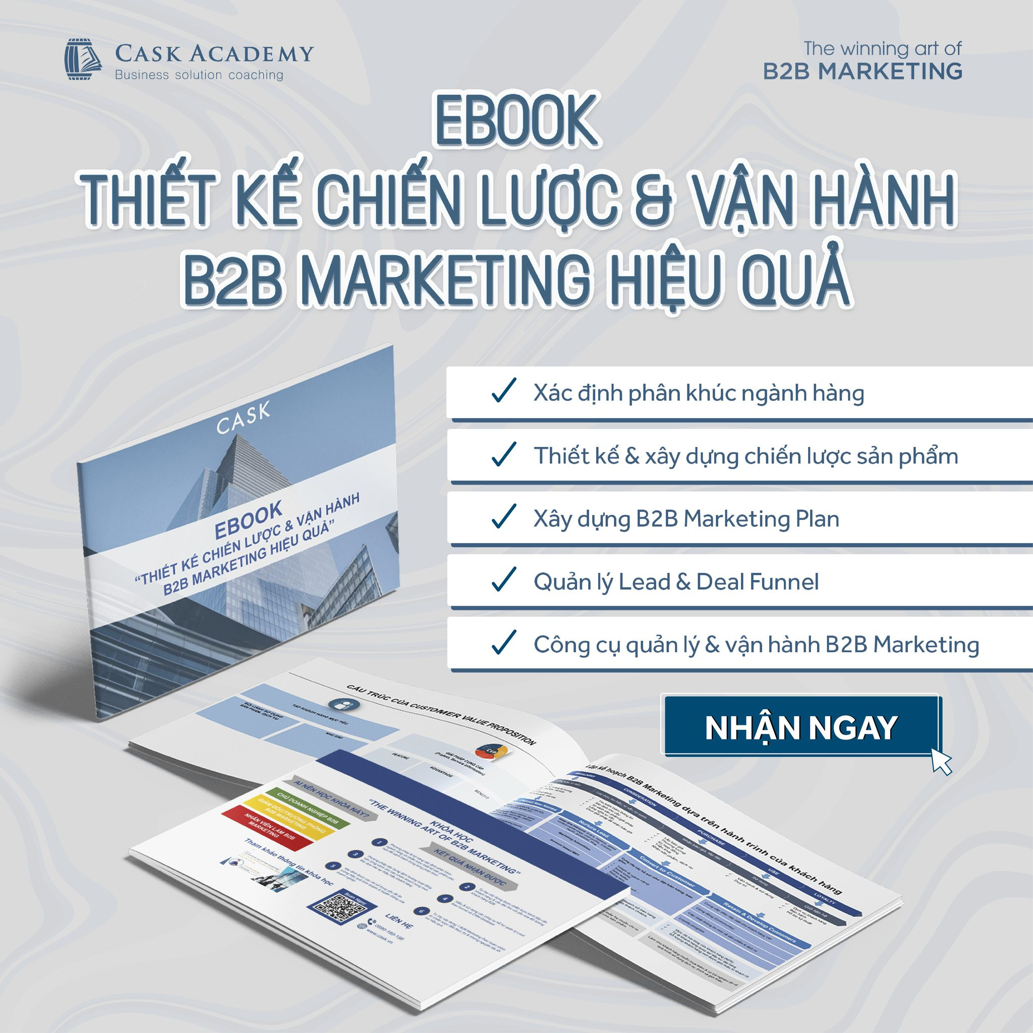 Guidebook "Thiết kế Chiến lược & Vận hành B2B Marketing hiệu quả"