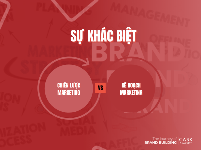 Sự Khác Biệt Giữa Chiến Lược Marketing và Kế Hoạch Marketing